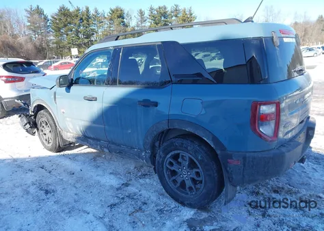 2022 Ford Bronco Sport Big Bend z USA, uszkodzony, nr VIN 3FMCR9B63NRE33503